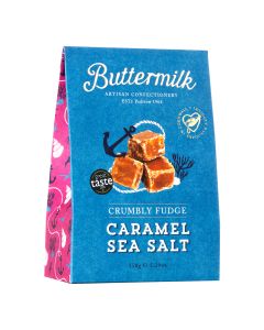 Buttermilk - Caramel Sea Salt Crumbly Fudge - 6 x 150g