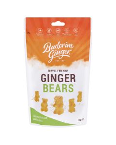 Buderim Ginger - Ginger Bears - 8 x 175g