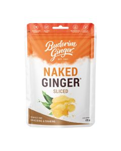 Buderim Ginger - Naked Ginger Sliced - 7 x 175g