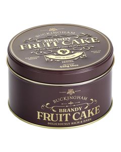 Buckingham Cakes - Brandy Fruit Cake with Fine Cognac - 6 x 425g