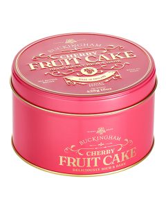 Buckingham Cakes - Cherry Fruit Cake with Kirsch Spirit - 6 x 425g