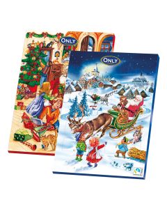 Only - Fairtrade Milk Chocolate Advent Calendars - 30 x 50g