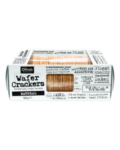Olina's Bakehouse - Natural Wafer Crackers - 12 x 100g