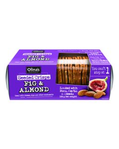 Olina's Bakehouse - Fig & Almond Seeded Toasts - 12 x 100g