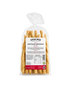 Casalinga - Grissini "Torinesi" Italian Artisan Breadsticks - 18 x 200g
