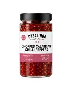 Casalinga - Chopped Calabrian Chilli Peppers - 6 x 190g