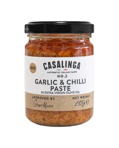 Casalinga - Garlic & Chilli Paste in EVOO - 6 x 135g