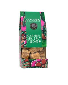 Cocoba - Caramel Sea Salt Fudge Box - 8 x 175g