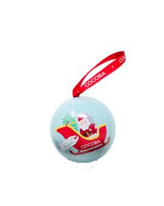 Cocoba - Christmas Bauble with Salted Toffee Truffles - 12 x 50g