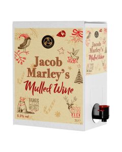 Celtic Marches - Jacob Marley's Mulled Wine Box 5.5% ABV - 4 x 3l