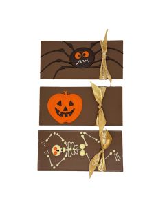 Chocolate Craft - Fairtrade Mixed Case of Halloween Chocolate Bars - 10 x 80g