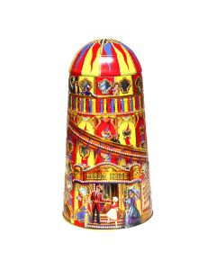 Churchill's Confectionery - Helter Skelter Tin with Mini Choc Chip Shortbread - 12 x 150g