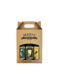 Perry's Cider - Cider Gift Pack (inc. Barn Owl 5.5% ABV, Puffin 6.5% ABV and Heron 5.5% ABV) - 5 x 1500ml