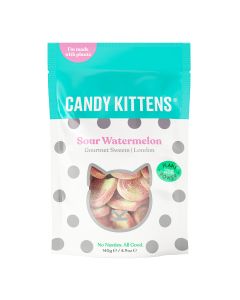 Candy Kittens - Sour Watermelon Pouch - 10 x 140g