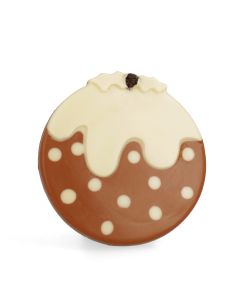 Cocoa Loco - Fairtrade & Organic Milk & White Chocolate Christmas Pudding - 6 x 70g