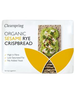 Clearspring - Sesame Rye Crispbread - 10 x 200g