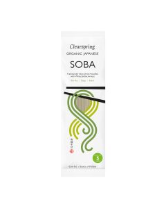 Clearspring - Organic Japanese Soba Noodles - 12 x 200g