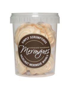 Cotswold Meringues - Hazelnut Meringue Whirls - 8 x 7 Whirls