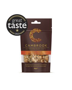 Cambrook - Caramelised Sesame Peanuts  - 9 x 80g