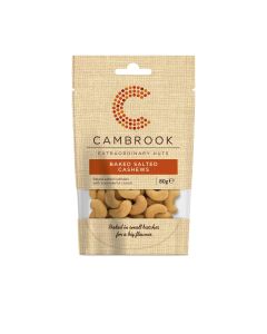 Cambrook - Baked & Salted Cashews  - 9 x 80g