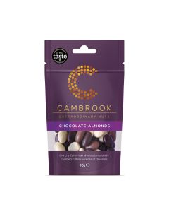 Cambrook - Chocolate Almonds - 12 x 90g
