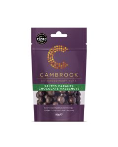 Cambrook - Salted Caramel Dark Chocolate Hazelnuts - 12 x 90g