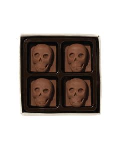 Choc on Choc - Mini Milk Chocolate Skulls - 6 x 35g