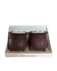 Choc on Choc - Caramel Filled Cauldron Duo Pack - 6 x 105g