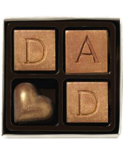 Choc on Choc - Mini Dad Chocolate Gift - 6 x 45g