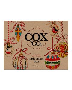 Cox&Co. - Christmas Selection Box (1 x 70g Bar, 3 x 25g Bars & 1 x Hot Choc Spoon with Mallows) - 6 x 190g