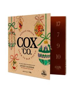 Cox&Co. - Advent Calendar with 24 x 5g Mini Neapolitan Squares - 12 x 120g