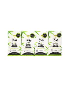 The Cheeky Panda - 3ply 10 Sheets/8 Single Pocket Tissue - 12 x 120g