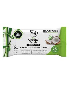 The Cheeky Panda - Coconut Scented Facial Cleansing Wipes Pack - 24 x 190g