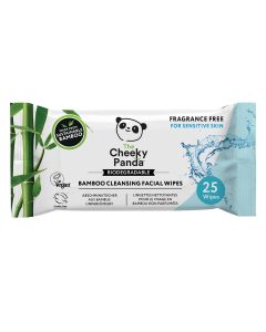 The Cheeky Panda - Unscented Facial Cleansing Wipes Pack - 24 x 190g