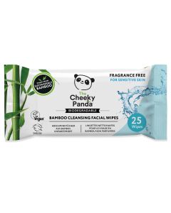 The Cheeky Panda - Unscented Facial Cleansing Wipes Pack - 24 x 190g