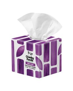 The Cheeky Panda - Bamboo Balsam Tissue Cube Box 4ply/48 Sheets - 12 x 120g
