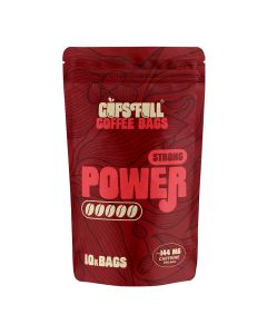 Cups Full - 10 Power Strong Coffee Bags - 8 x 105g