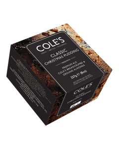 Cole's Puddings - Small Classic Christmas Pudding - 12 x 227g
