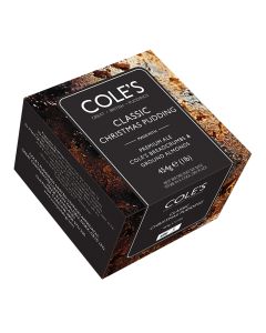 Cole's Puddings - Medium Classic Christmas Pudding - 6 x 454g