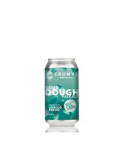 Crumbs Brewing - Sourdough Pale Ale Can 4.2% Abv - 12 x 440ml