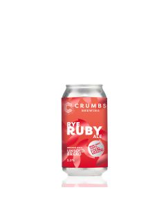 Crumbs Brewing - Rye Ruby Ale Can 5% Abv - 12 x 440ml