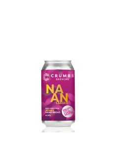 Crumbs Brewing - Naan Lager Can 4.5% Abv - 12 x 440ml
