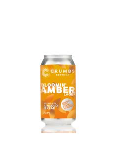 Crumbs Brewing - Bloomin Amber Lager Can 4.8% Abv - 12 x 440ml