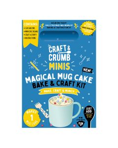 Craft & Crumb - Minis Magical Mug Cake Bake & Craft Kit - 6 x 110g