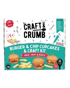 Craft & Crumb - Burger & Chips Bake & Craft Kit - 6 x 587g