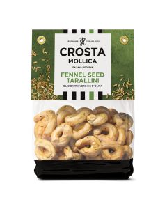 Crosta Mollica - Fennel Seed Tarallini - 8 x 180g