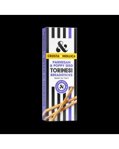 Crosta & Mollica - Parmesan & Poppyseed Torinesi - 12 x 120g