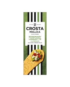 Crosta Mollica - Hand Stretched Rosemary Linguette Flatbread with EVOO - 6 x 150g