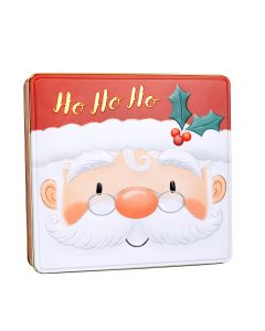 Silver Crane - Santa Belgian Chocolate Biscuits Tin - 6 x 375g