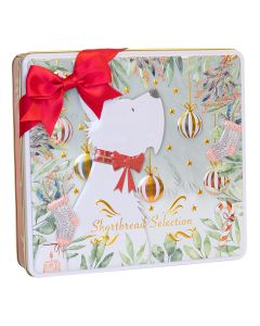 Silver Crane - Scottie Dog Assorted Shortbread Biscuit Tin - 6 x 450g